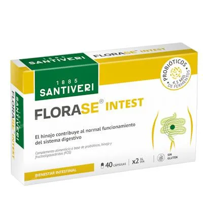 Florase intest 40 cápsulas, Santiveri