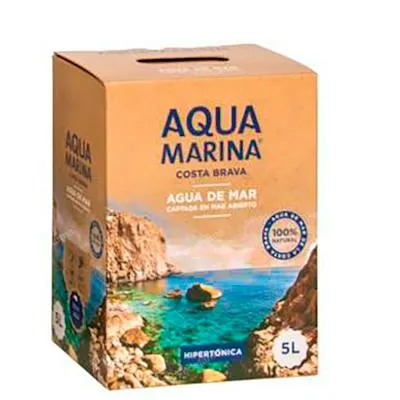 Zeewater bag in box hypertonisch 5 l, Aquamarina Costa Brava