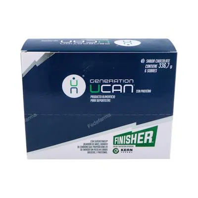 Generation ucan sabor chocolate 6 sobres, Finisher