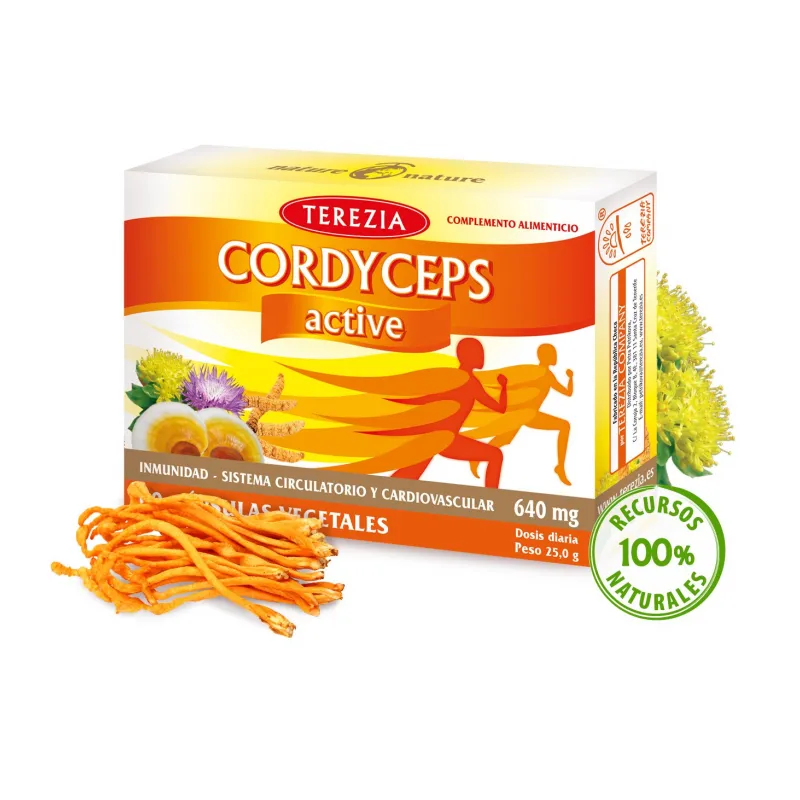 Cordyceps active 60 cápsulas, Terezia