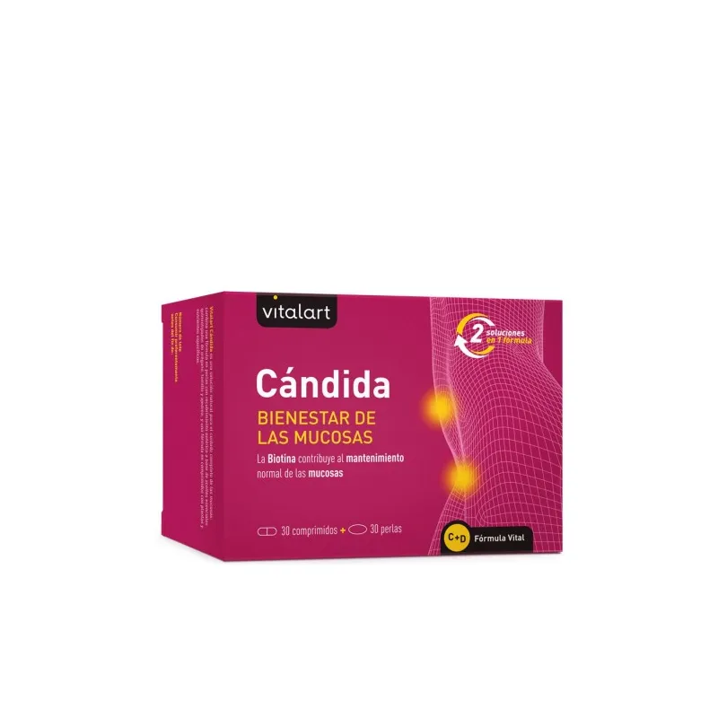Candida 30 perlas 30 cápsulas, Vitalart
