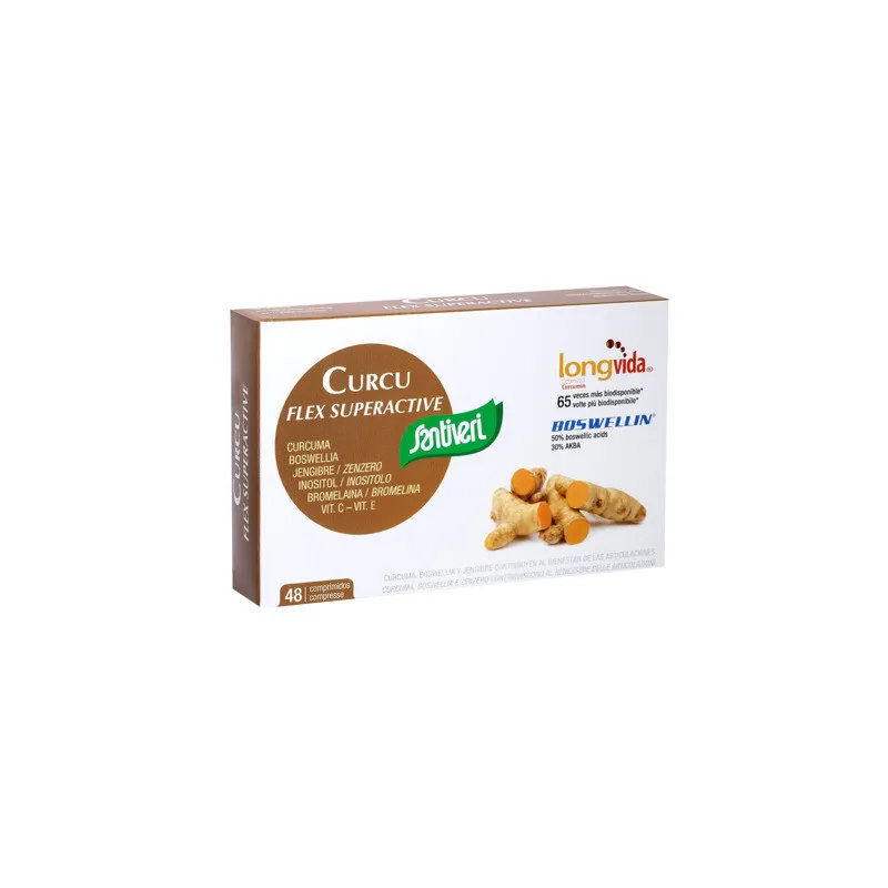 Curcu flex superactive 48com s, Santiveri