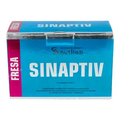 Sinaptiv fresa 4cajas x 8 viales, Nutilab