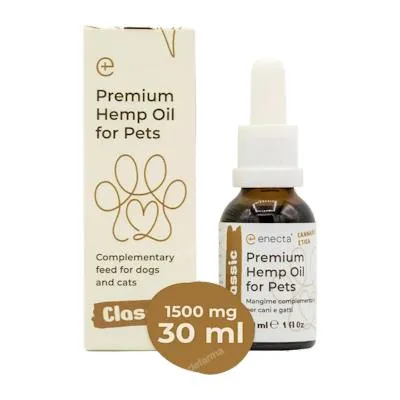 Aceite de cañamo para mascotas 1500 mg 30 ml, Enecta