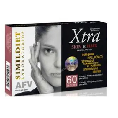 Xtra skin & hair 60 comprimidos, Simildiet