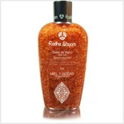 Sales de baño de miel y rosas 300 g, Radhe Shyam