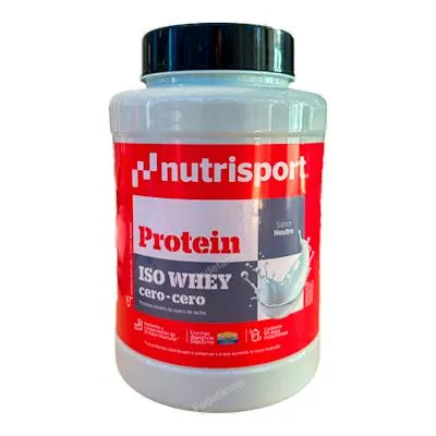 Iso whey cero cero neutro 900 kg, Nutrisport