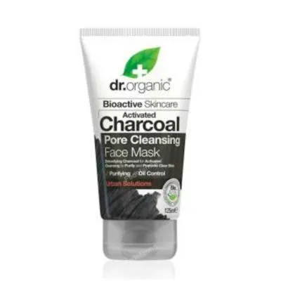 Mascarilla facial carbón activado 125 ml, Dr. Organic
