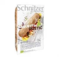 Mini baguette rustica s/g 200 g, Schnitzer