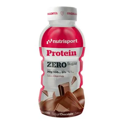 Batido protein zero chocolate 12 botellas 330 ml, Nutrisport