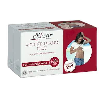 Salud 2x1 vientre plano plus 32+32 comprimidos, Elifexir