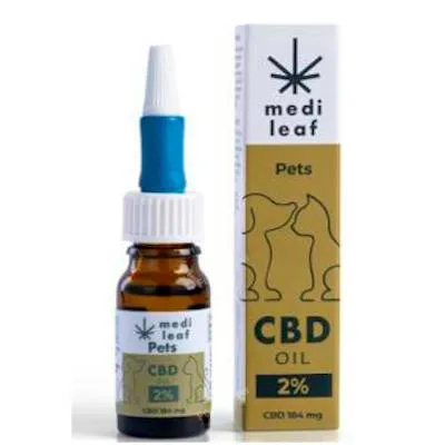 Pets CBD 2% chien-chat huile 10 ml, Medileaf