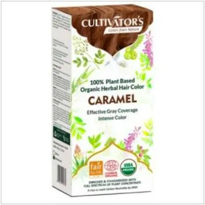 Caramelo tinte orgánico ecocert 100 g, Cultivators