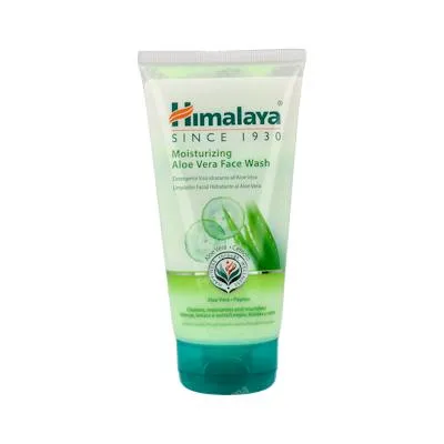 Limpiador facial hidratante aloe vera 150 ml, Himalaya