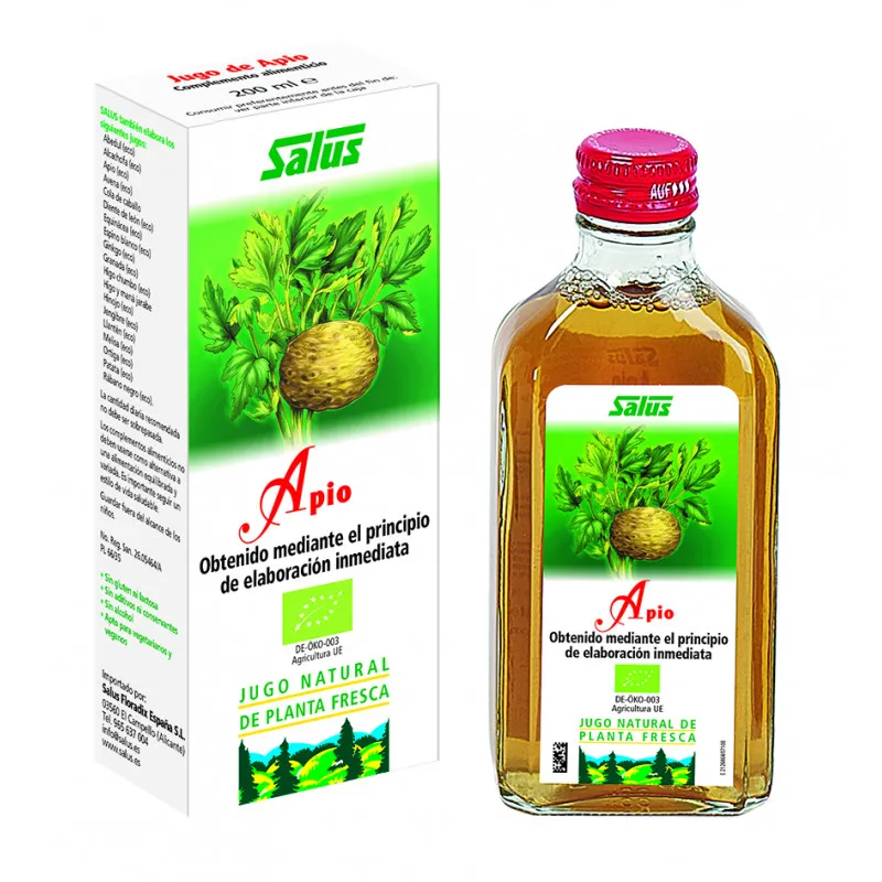 Jugo apio BIO 200 ml, Salus