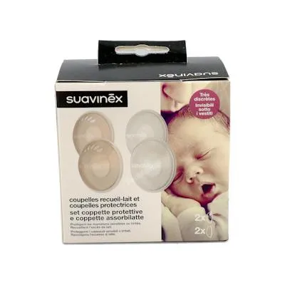 Set conchas protectora + recolectora, Suavinex