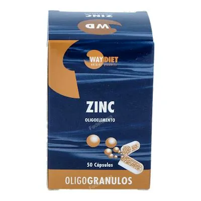 Zinc oligogranulos 50 cápsule, Waydiet Natural Products