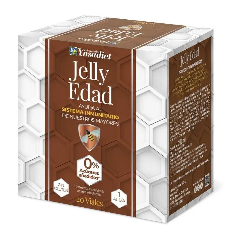 Jelly edad sin azúcar s/g 20 viales, Ynsadiet