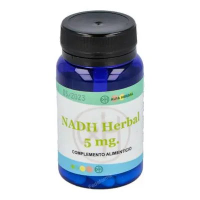 Nadh 5 mg 30 cápsulas, Alfa Herbal