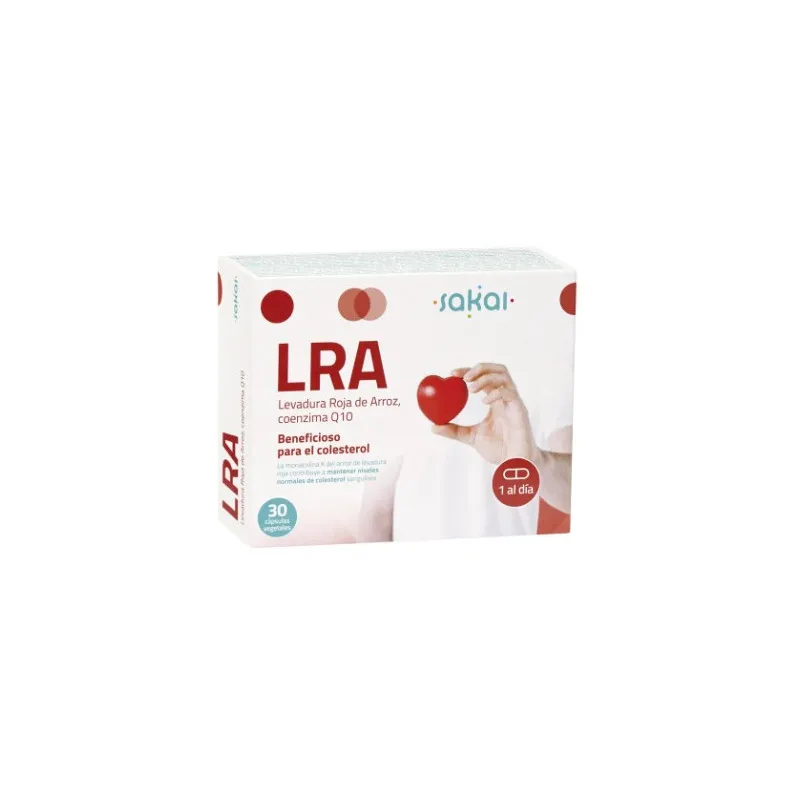 Levadura roja lra 30 cápsulas, Sakai