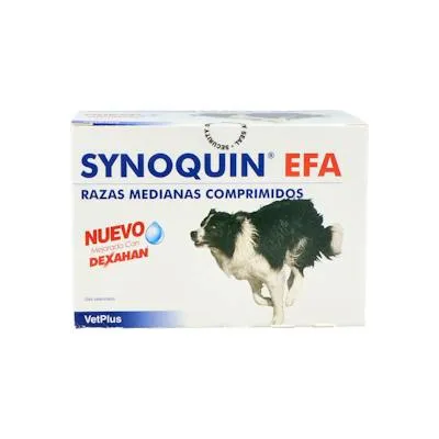 Synoquin races moyennes 10-25 kg vet 120 comprimés, Vetplus Vet