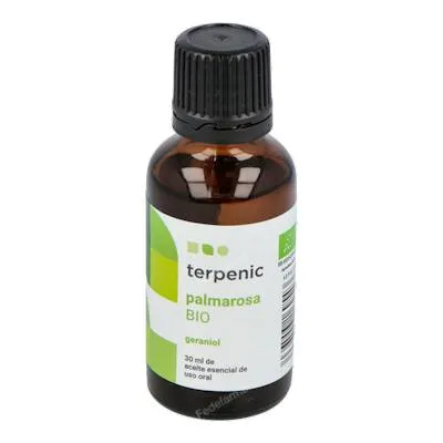 Aceite esencial de palmarosa BIO 30 ml, Terpenic