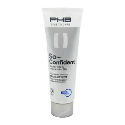 Time to care so confident Zahnpasta mit Mentholgeschmack 75 ml, Phb