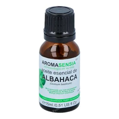 Aceite esencial de albahaca 15 ml, Aromasensia