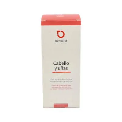 Cabello y uñas 60 cápsulas, Dermilid