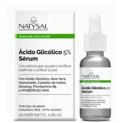 Ácido glicolico 5% sérum 20 ml, Natysal