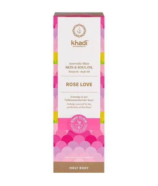 Rozen Regenererende olie - Ayurveda-elixer, Khadi