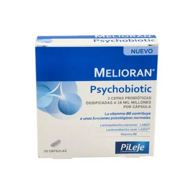 Melioran psychobiotic 30 cápsulas, Pileje