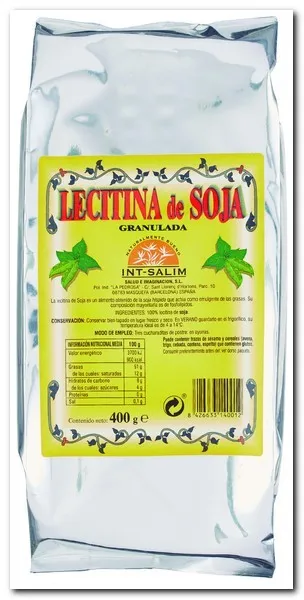 Lécithine de Soja non OGM Insalim 400 g, Intsalim