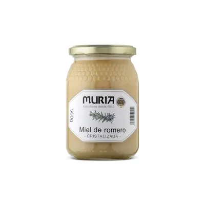 Tarro de Miel Romero cruda 500 g, Muria
