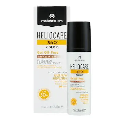 360º SPF50 bronze intense gel seco 50 ml, Heliocare