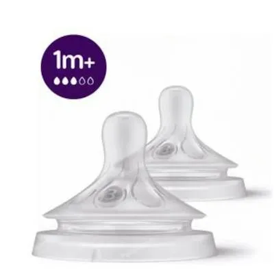 2 tetinas natural response T3 + SCY963/02 1 ml, Avent