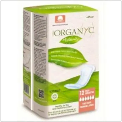 Compresas maternidad 12 uds., Organyc