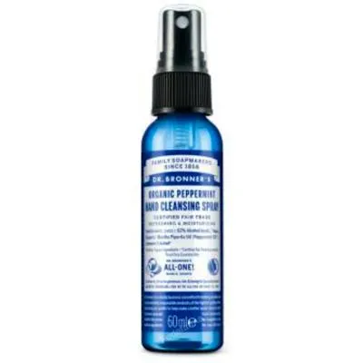 Higienizante de manos menta spray 60 ml, Dr. Bronner´s