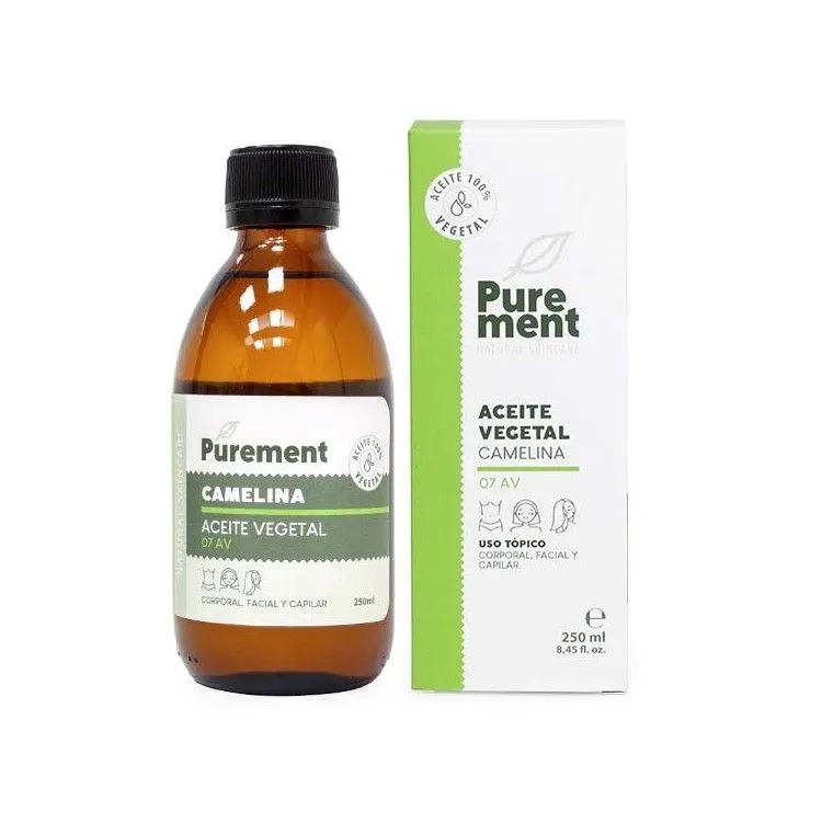 Aceite Vegetal de Camelina 250 ml, Purement