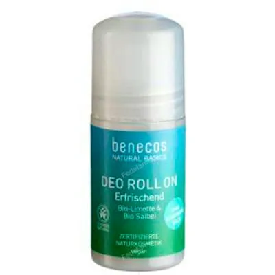 Verfrissende salie deodorant roll-on BIO 50 ml, Benecos