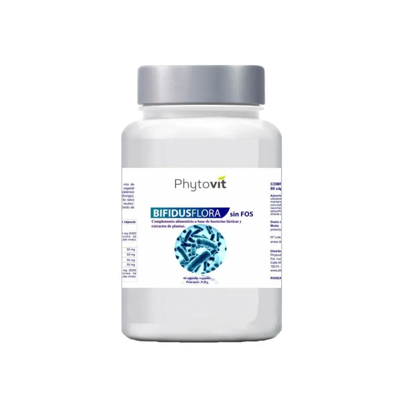 Bifidusflora sin fos 60 cápsulas, Phytovit