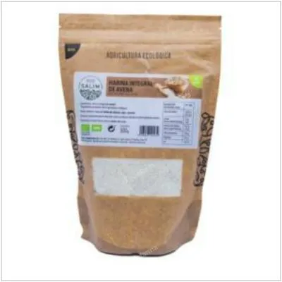 Harina de avena integral BIO 500 g, Eco Salim