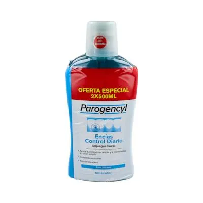 Control colutorio 2 x 500 ml, Parogencyl