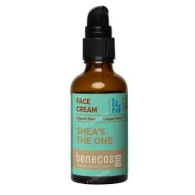 Crema facial piel normal y seca karité BIO 50 ml, Benecos