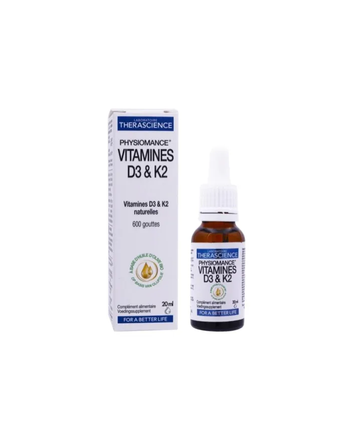 Physiomance vitamina d3+k2 20 ml, Therascience