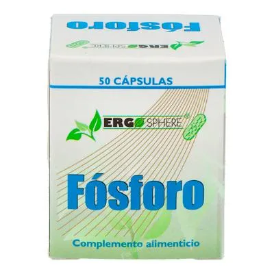 Fosforo ergosphere 50 cápsulas, Ergonat