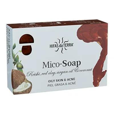 Mico-soap reishi-argilla rossa-argan-cocco 150 g, Hifas Da Terra