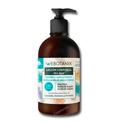 Loción corporal 365dias BIO 250 ml, Webotanix