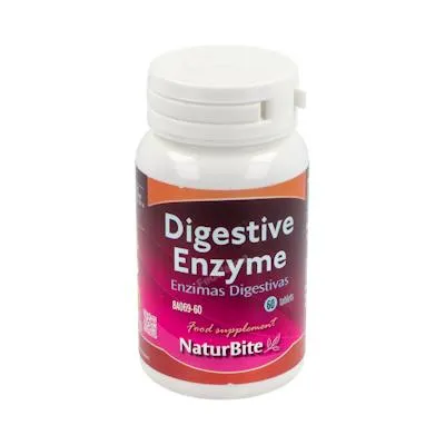 Enzimas digestivas 60 comprimidos, Naturbite