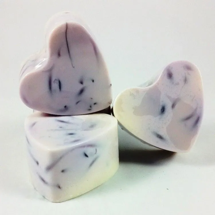 Jabón forma corazón Grosella, Big Soap Factory